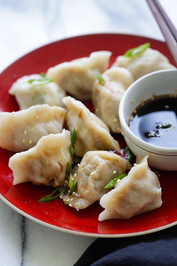 猪肉韭菜饺子 24颗 Pork and Chives Dumpling 24 pcs